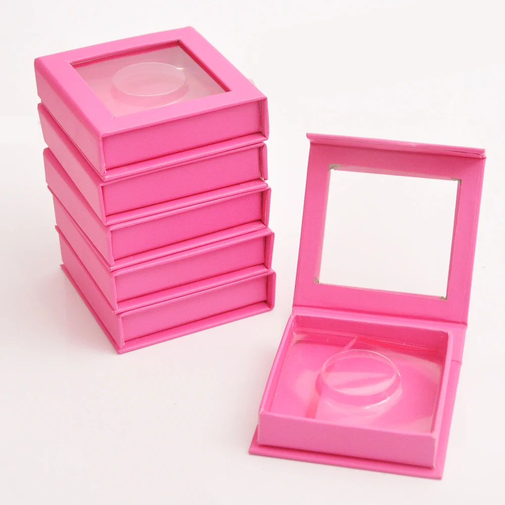 Caixas de Embalagem Caixa de Cílios Case de Embalagem Pcs por Atacado Falsos Chicote Personalizado Logotipo Falso Mink Lash Tira Praça Magnetic Vazio 100 Seu 14 Cheap Cílios postiços