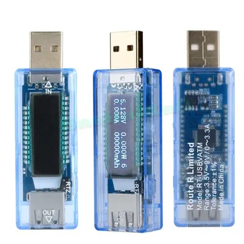 

USB current meter USB tester USB voltmeter USB battery capacity tester
