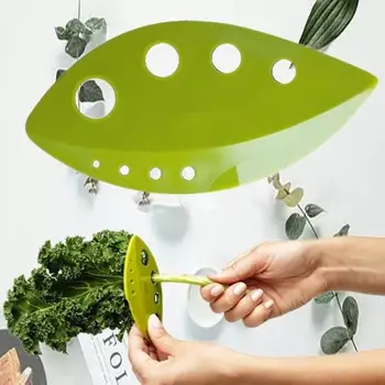 

1PC New Kale Chard Collard Greens Herb Stripper Loose Vegetable Leaves Kitchen Salad Kitchen Gadgets