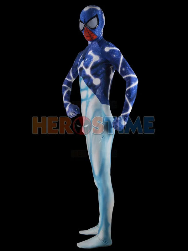 Cosmic Spider-Man V2 Costume Hot Sale Halloween Cosplay Spandex Full Body Spiderman Costume Free Shipping