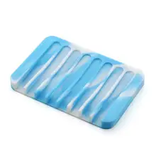 Силиконовая мыльница, сливная коробка с гребешком