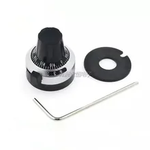 2 шт./лот, 4 мм, WXD3-13, WXD3-12, потенциометр, точная ручка с циферблатом, Запираемая шапка, многоповоротная Ручка потенциометра