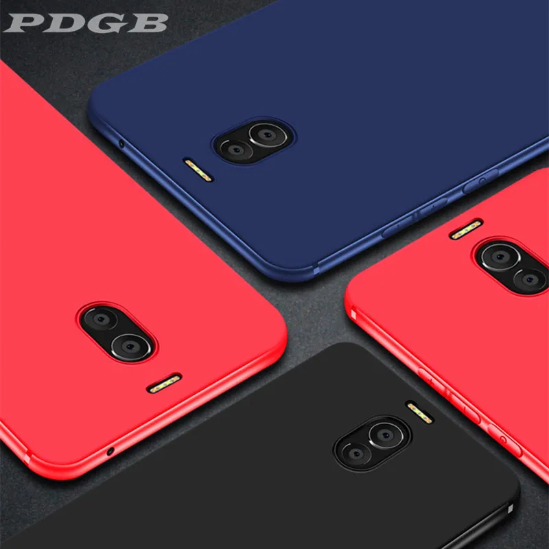 Матовый ТПУ чехол PDGB для Meizu 15 Lite M15 16th Plus 16 16X 16S M8 V8 Pro X8 однотонный мягкий из ярких
