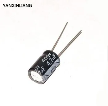 

20PCS 400V 4.7UF 8*12 8X12MM 4.7UF DIP Aluminum electrolytic capacitors