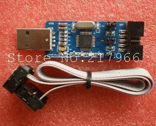 

USBASP download cable automatic speed 51 AVR microcontroller board to send the firmware download is empty