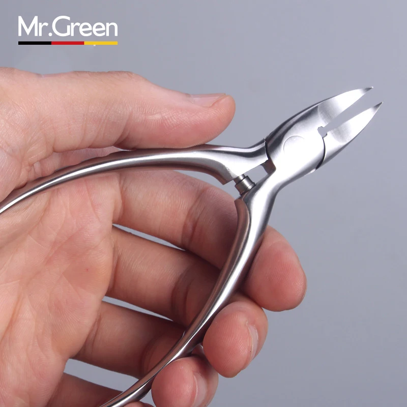 Машинка для стрижки ногтей MR.GREEN пальцев и ног профессиональный инструмент из