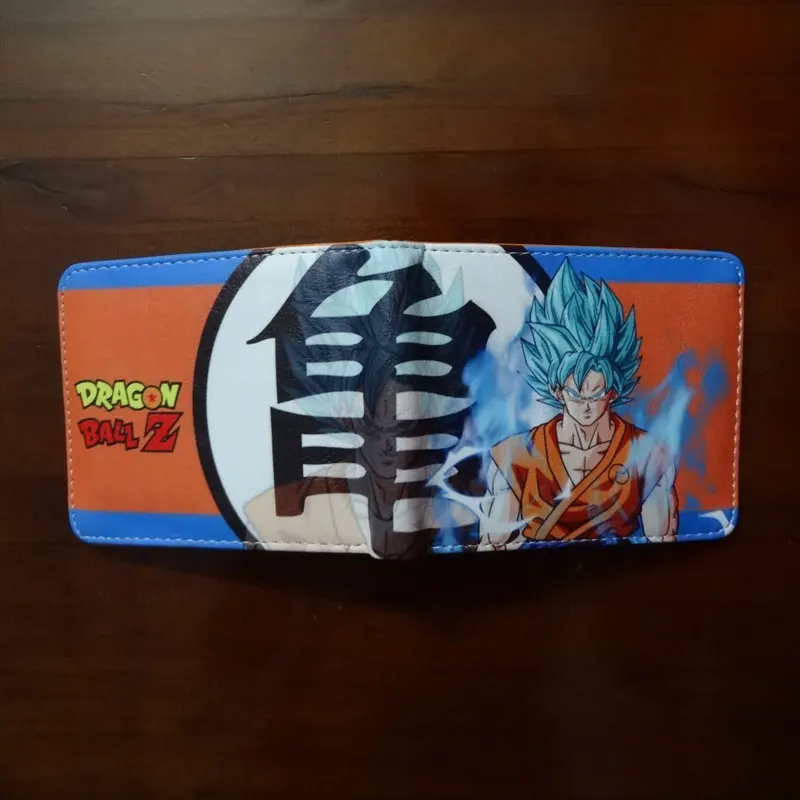 Горячая новинка аниме-кошелек мультфильм Dragon Ball кошельки carteira анимация держатель карты сумки подарок для мужчин дети кожаный короткий кошелек