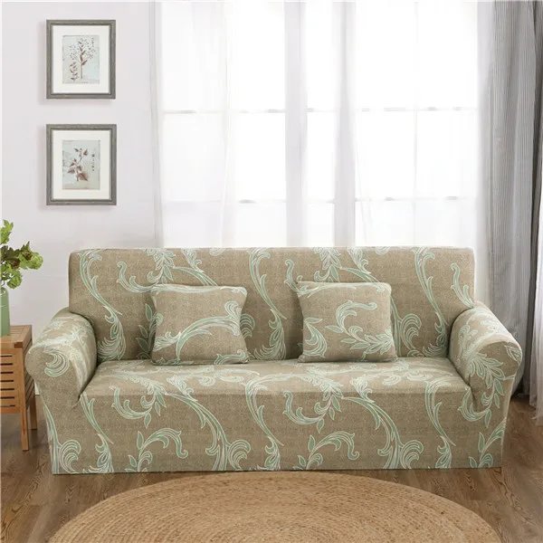 Эластичный чехол на диван секционные эластичные Чехлы для диван в гостиной покрытие L форма покрывало на кресло один/два/три/Четырехместный - Цвет: Color 13