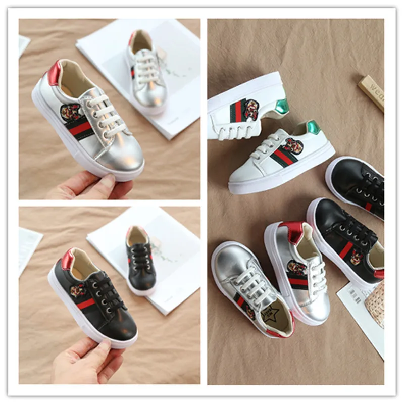 Kids Shoes Boys Sneakers 2019 Spring Summer Girls Sport Shoes Chaussures Enfant Garcon Kids Sneakers White Casual Children Shoes