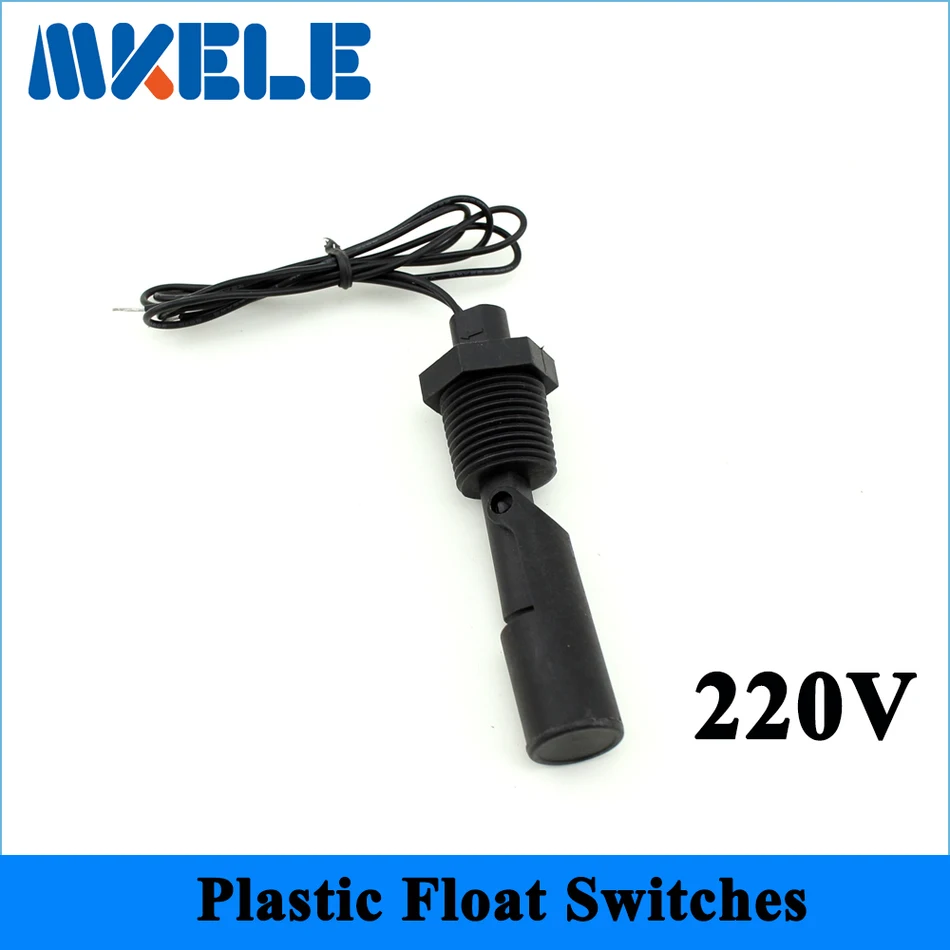 

best selling 220v MK-PCFS6 Fish Tank Side Mount Horizontal Water Level Sensor Liquid Float Switch PP Floating Switch