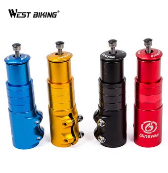 

28.6MM Aluminum Alloy MTB Mountain Bike Stem Increased Control Tube Extend Bike Handlebar Stem Heighten Bicycle Front Fork