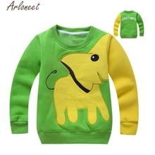 Arloneet одежда для малышей Обувь для девочек Одежда для мальчиков слон Блузка с длинными рукавами Джемпер рубашка P30 dec12