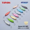 YAPADA Spoon 013 Loong Claw 5g/7.5g 45-51mm OWNER Single Hook Multicolor Zinc alloy Metal Small Spoon Fishing Lures Trout ► Photo 2/6