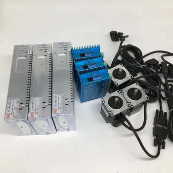 

3 SetsNema23 1.5Nm Closed Loop Stepper Motor Driver 48V Power Supply Kit 2PH 57MM 1000RPM DC DSP Hybird Encoder Easy Step Servo