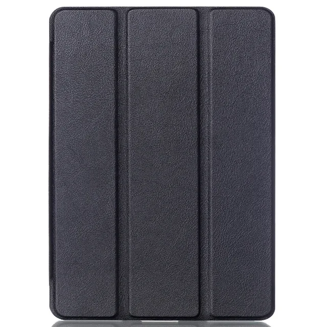 Популярный цветной кожаный чехол с принтом для lenovo tab 2 A10 30 A10-70F Tab 3 10 Plus TB-X103F 10,1 Магнитный умный чехол-книжка+ ручка+ пленка - Цвет: black