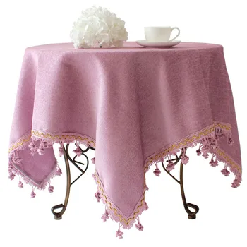 

Continental purple upscale rustic Western custom cloth tablecloths hotel tablecloths Square tablecloths Round Table