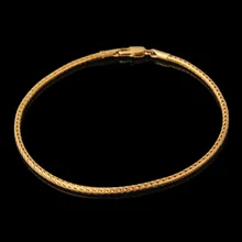 Уникальные, золотистого цвета, браслет для мужчин, модные ювелирные изделия, Круглый 21 см, браслет-цепочка в виде змеи