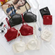 Женский бюстгальтер без косточек женские кружевные лоскутные бюстгальтеры пуш-ап кружевные трусики пикантные бюстгальтеры комплекты Бесшовного нижнего белья F