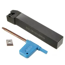 1Pc CCMT09T304 Insert + SCLCR1616H09 16 x100mm External Turning Tool Holder CNC Machine Lathe