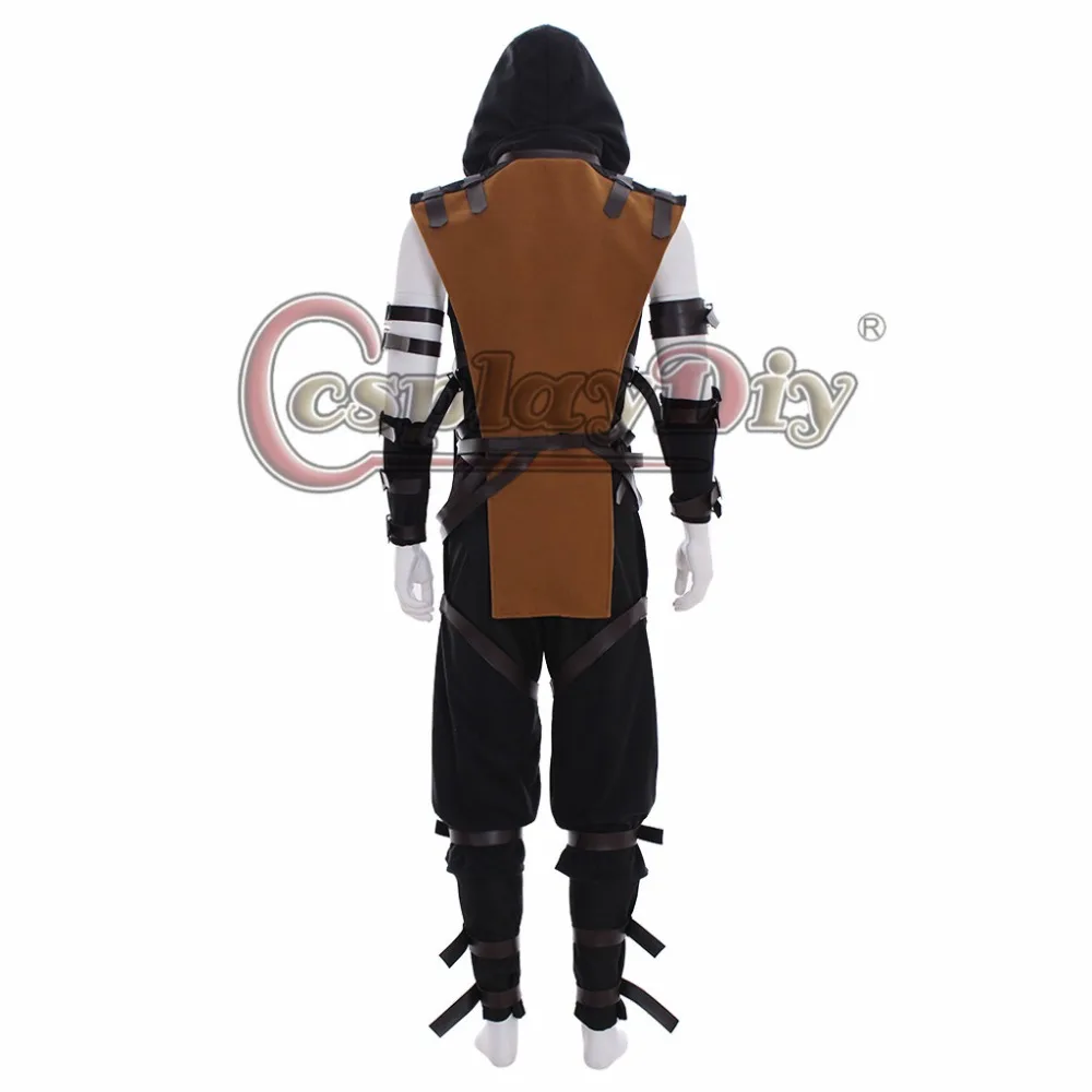 Костюм для косплея сделай сам из игры Mortal Kombat X Scorpion Hanzo Hasashi|Костюмы фильмов и ТВ| |