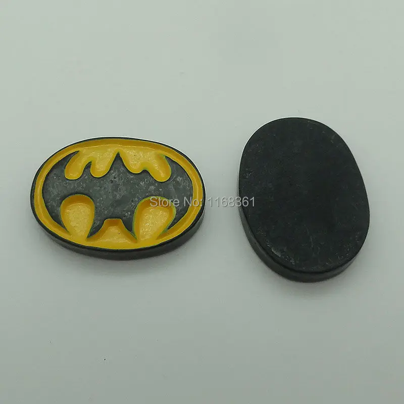 1pcs/lot resin flat back Halloween bat animal 35mm Cabochons Scrapbooking Hair Bow Center DIY Christmas decration C104-3