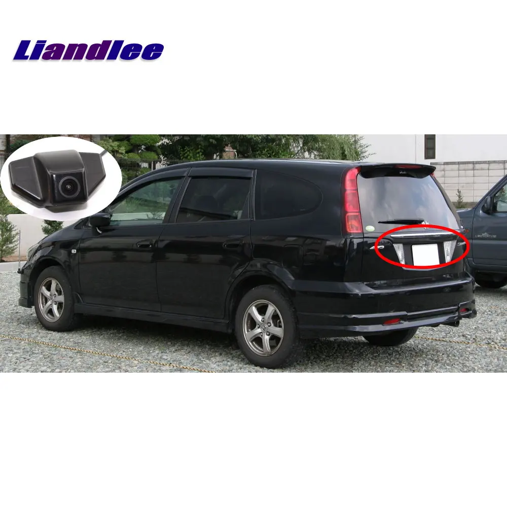 Liandlee для Honda Stream 2000~ 2006 Автомобильная камера заднего вида для парковки заднего вида/SONY CCD HD Integrated