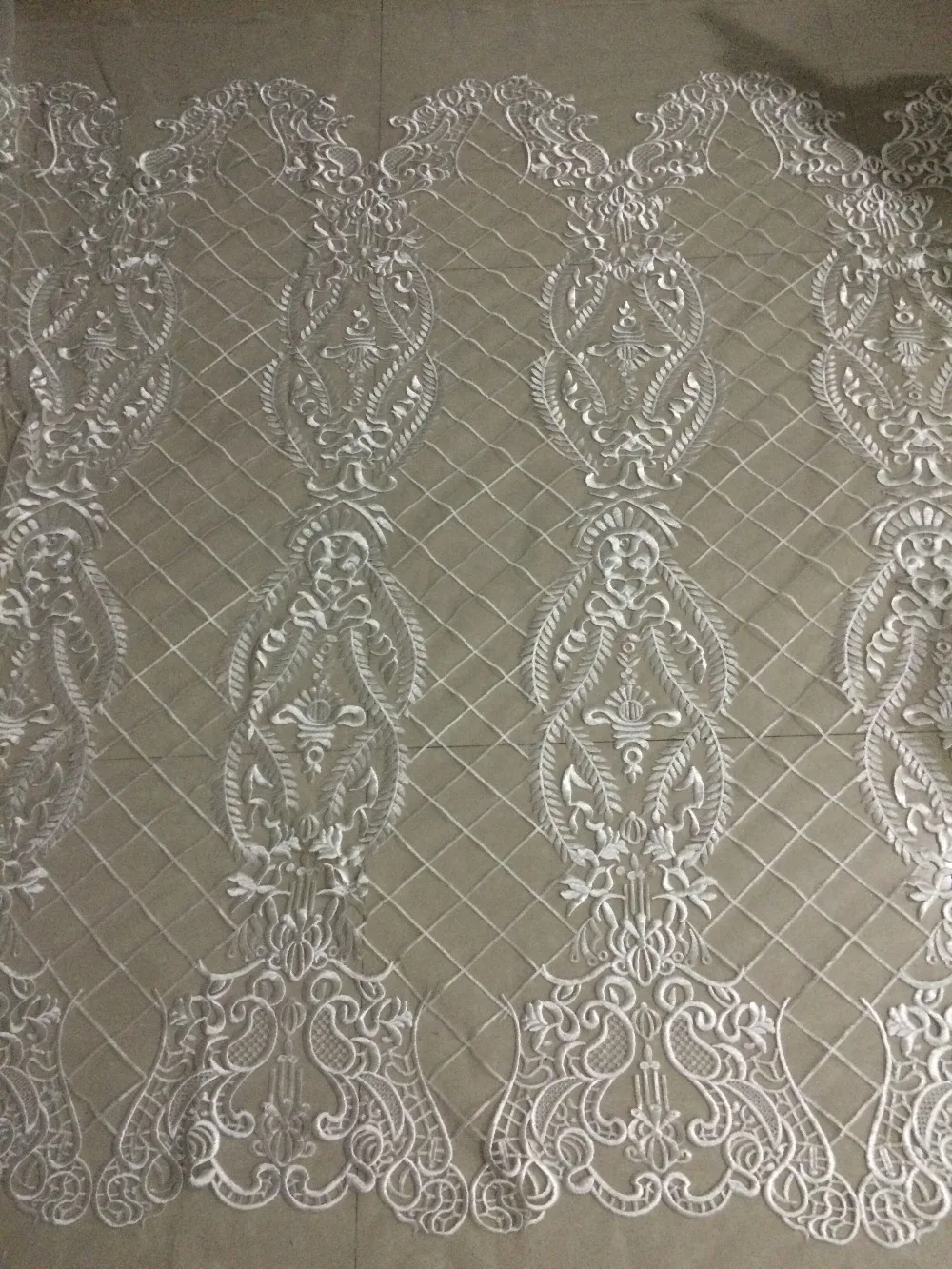 

Hot selling L-92890 embroidered tulle mesh lace fabric african lace fabric