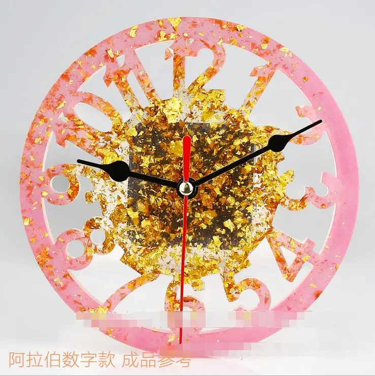 Clock Mold, Flower Clock Resin Mold, Roman Numerals Constellation Silicone  Mold, Clock Wall Hanging Mold, Clock Face Epoxy Resin Molds 