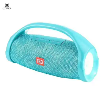 

Portable Wireless Bluetooth Speaker Column Waterproof Outdoor Subwoofer Usb Aux Radio Mp3 Player Boombox Soundbar+led Flashlight
