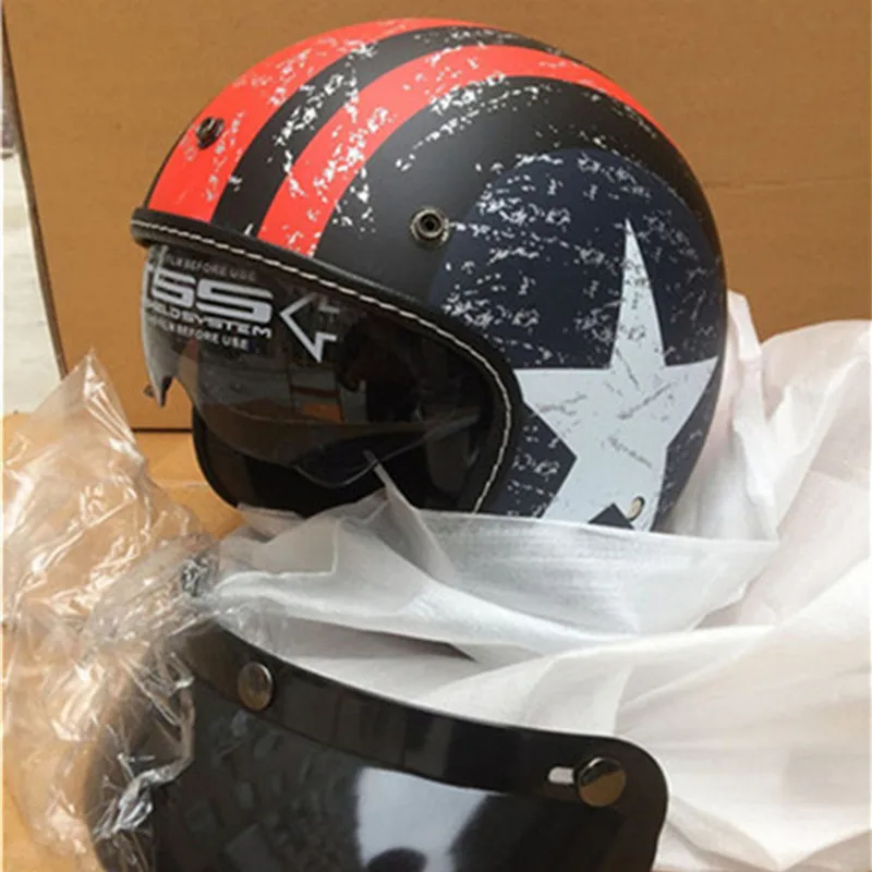 motorcycle font b helmet b font vespa vintage harley winter half font b helmet b font