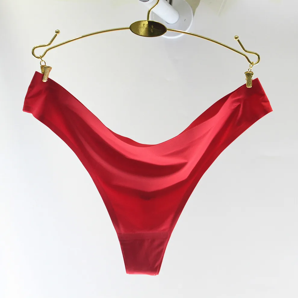 Buy G strings Women's underwear Thongs Sexy Silk Milk
