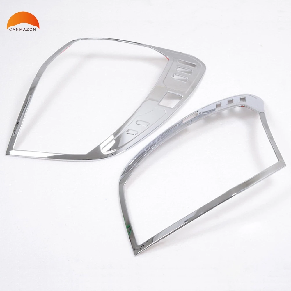 

For Chevrolet Captiva 2009 2010 2011 2012 ABS Chrome Car Parts Tail Light Protector Frame Cover rear lamp shell trim