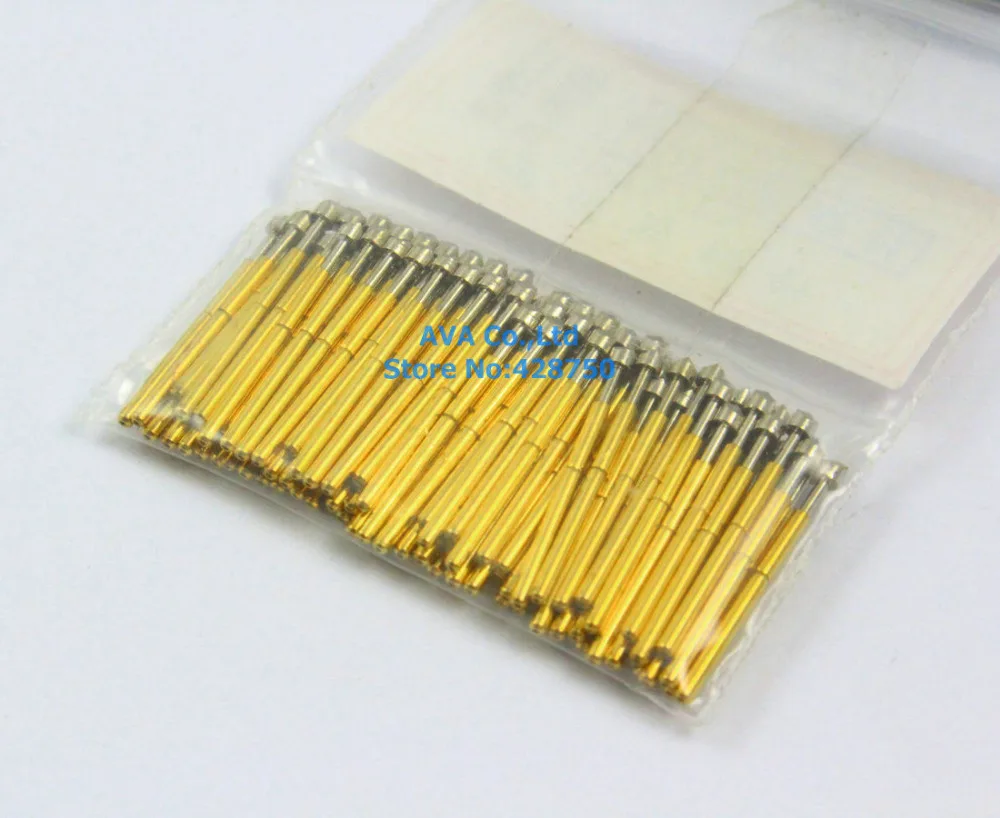 

100 Pieces P75-T3 Dia 1.02mm 100g Spring Test Probe Pin
