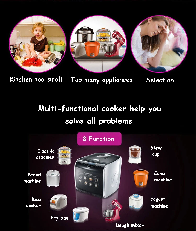 Multi-function мини Жареная Машина Кондитерские жареные дома картофель фри торт выпечки риса плита хлеб машина AB-IPN16