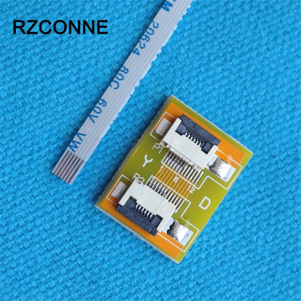 

6Pin to 6Pin ZIF 0.5mm Connector Adapter with Extension FFC Cable 100-500mm can choose new 2set