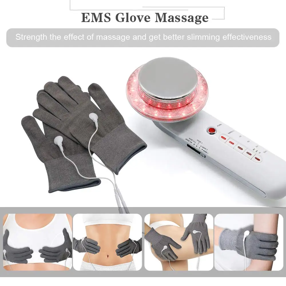 Cavitação Ultra-sonografia Anti Celulite Slimming Body Massager Led Galvânica Ion Terapia Ultra-sônica Máquina 6in1 Ems 8 Cheap Acessórios de aparelhos de cuidados pessoais