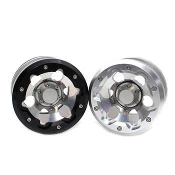 

2PCS/Lot Rock Crawler RC Cars 2.2 Inch Metal Wheel Rim/Hub for Axial Wraith 90056 90045 RR10 Yeti Model Car Tyres Spare Parts