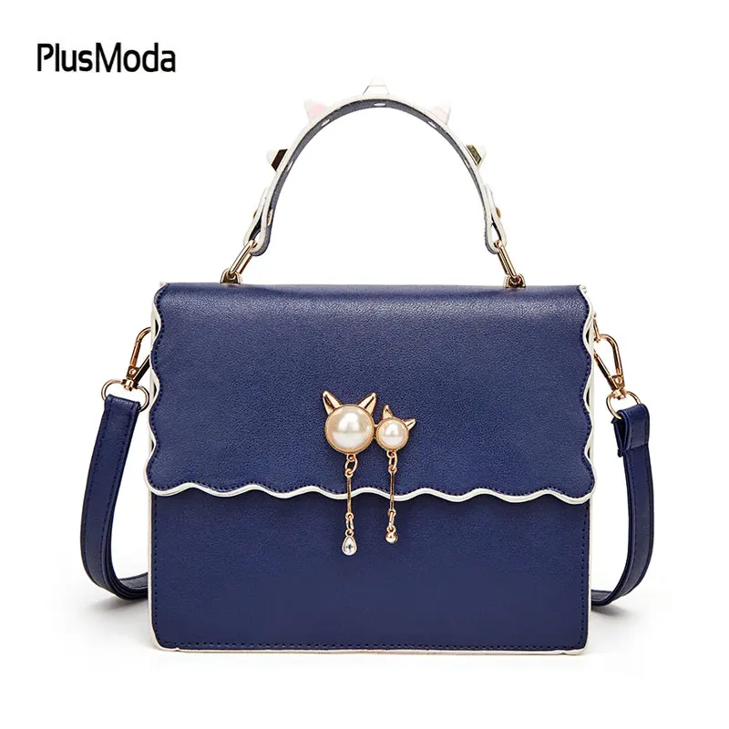 

Small Tote Diamonds Pearl Rivet Box Shape Womens Casual Female Handbag Party Purse Ladies Crossbody Messenger Bags Shoulder
