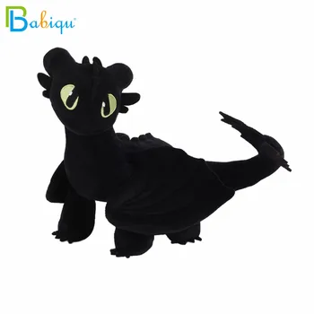 

1pc 35cm 2019 How To Train Your Dragon 3 Plush Toy Toothless Light Fury/Night Fury Stuffed Animal Doll for Kids Birthday Gift