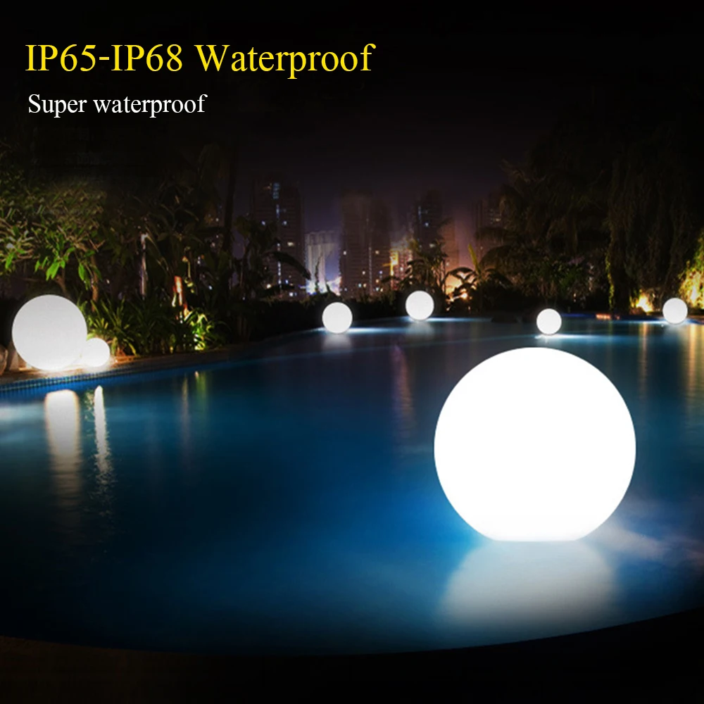 Led Glow Dome Light Diameter 20cm Outdoor Waterproof