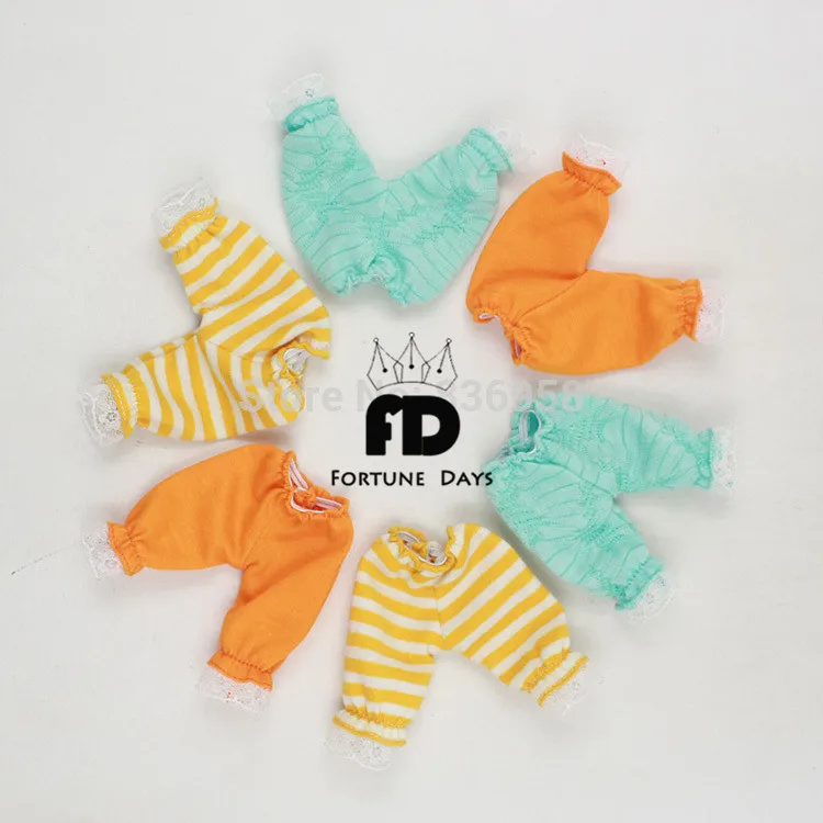 

3 pants for small clothes doll Suitable for Doll BJD DIY