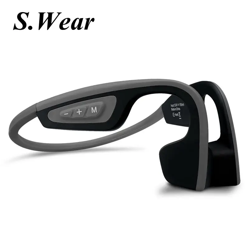 Новая S.Wear беспроводная Bluetooth гарнитура водонепроницаемая стерео на шею умные