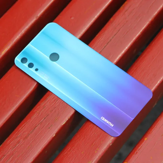 huawei, стеклянная задняя крышка, чехол на дверь для huawei NOVA 3i, задняя крышка на дверь, защитный чехол для телефона, чехол s - Цвет: Gradient Blue