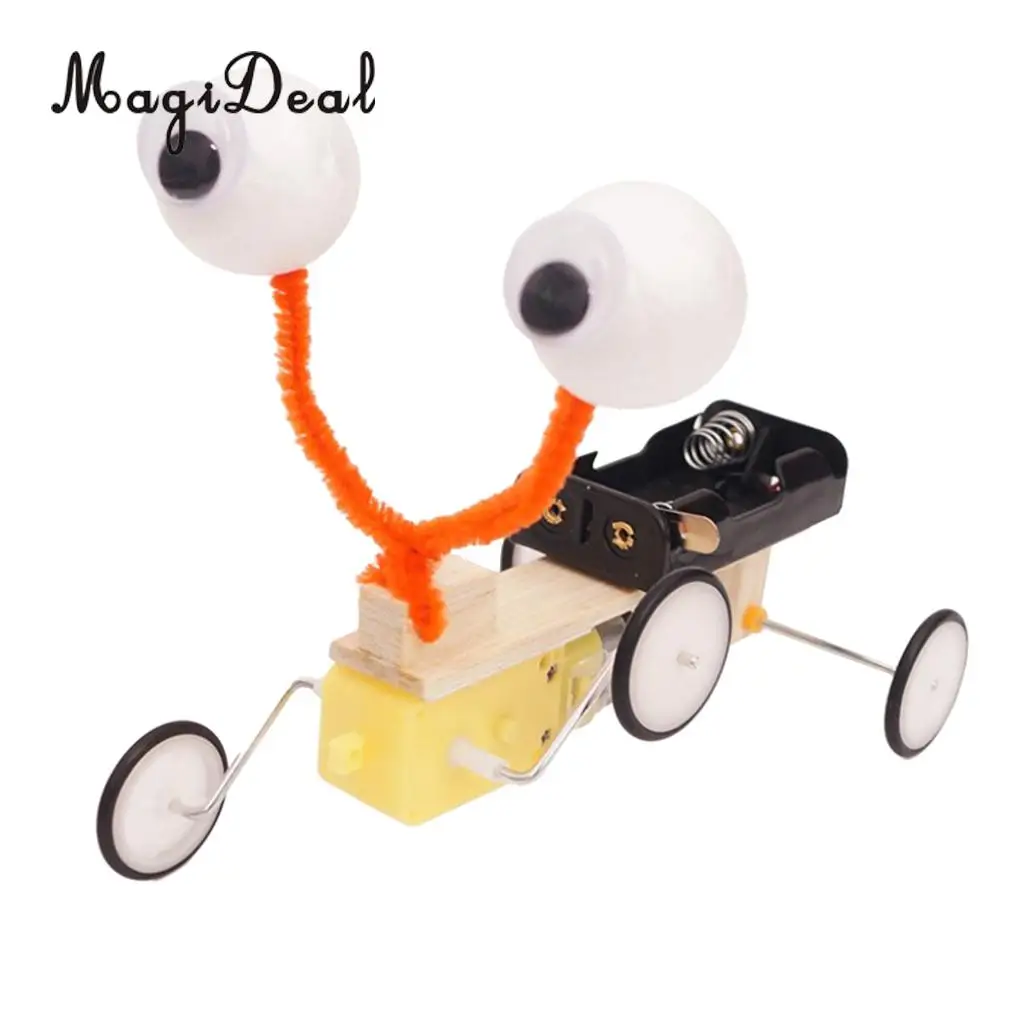 DIY Electric Motor Kids Educational Toy Car Robot Tank Motor Gadget Kit Model for Early Physical Learning Children Science Toys	