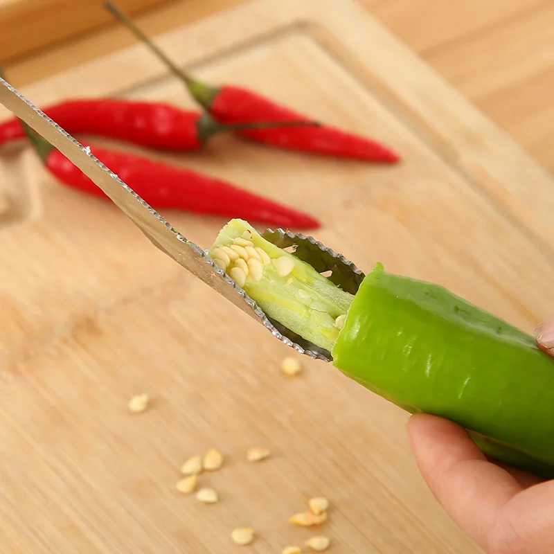 pepper corer stainless steel