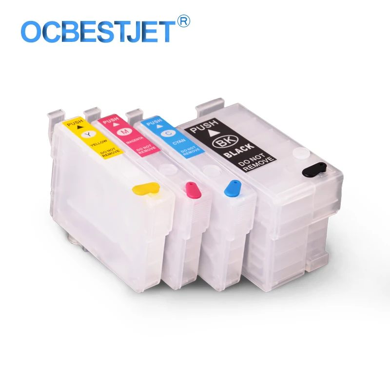 

T27 T27XL T2701 T2711 Refillable Ink Cartridge With Chip For Epson WorkForce WF7110 WF7610 WF7620 WF3620 WF3640 WF-7110 WF-7610