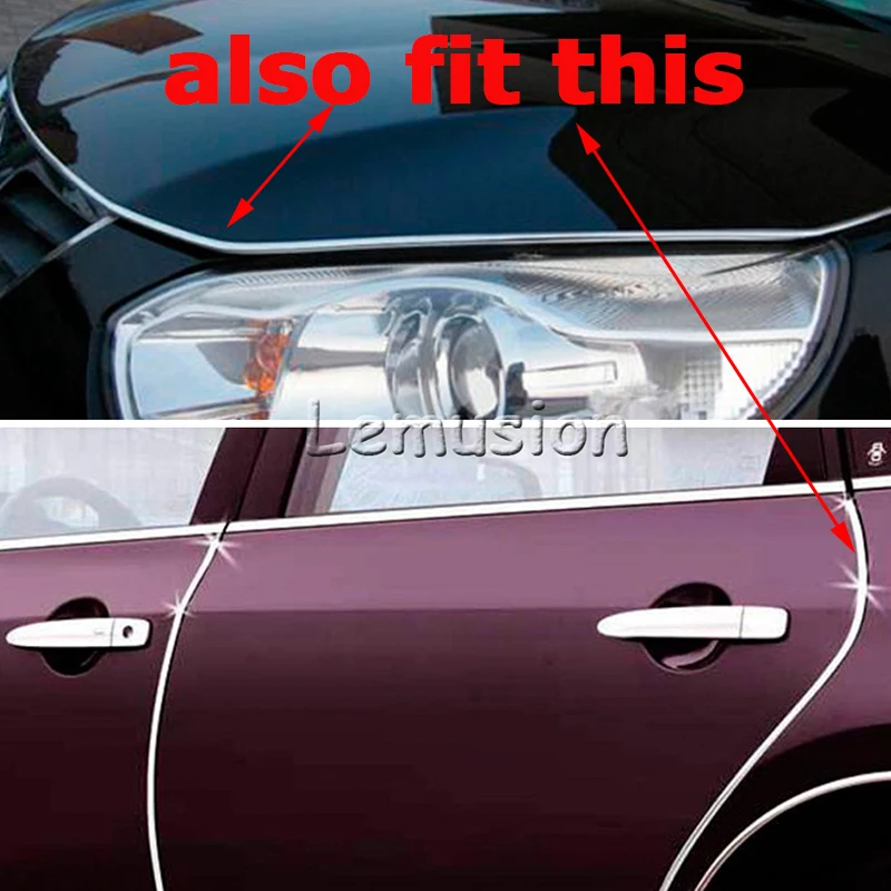 ZDPARTS для Lada Granta Vesta Kalina Priora Toyota Corolla Avensis Rav4 Fiat 500 декоративные хромированные