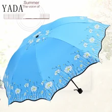 Best Price YADA 2019 Small Daisy Flower Umbrella Rainy Lace Floral Princess Umbrella For Women UV Folding Windproof Umbrellas Parasol YD193 Best Price YADA 2019 Small Daisy Flower Umbrella Rainy Lace Floral Princess Umbrella For Women UV Folding Windproof Umbrellas Parasol YD193