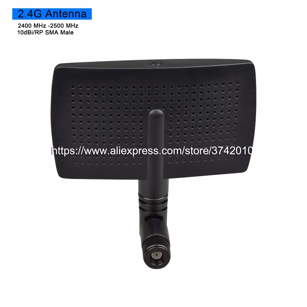 

Free shipping Hot sale 10dBi directional 2.4G antenna for wireless router antenna RP SMA Male