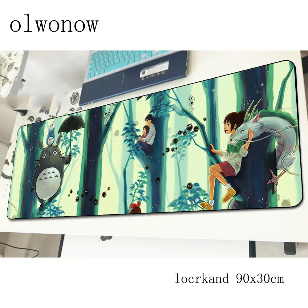 Коврик для мыши Totoro 900x300x3 мм Высокое качество коврик лучший игровой геймер HD